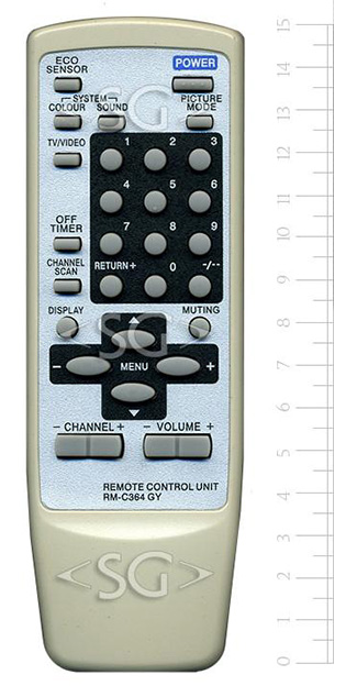 ����� �������������� ���������� ��� JVC RM-C364GY